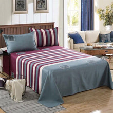 Load image into Gallery viewer, Decor Home Brand  Bed Sheets Bed Textile Bedding Coverlet Flat Sheet Flower Bed Cover Bed Sheet Soft Warm Bedsheets