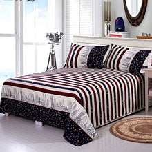 Load image into Gallery viewer, Decor Home Brand  Bed Sheets Bed Textile Bedding Coverlet Flat Sheet Flower Bed Cover Bed Sheet Soft Warm Bedsheets