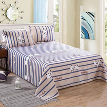 Load image into Gallery viewer, Decor Home Brand  Bed Sheets Bed Textile Bedding Coverlet Flat Sheet Flower Bed Cover Bed Sheet Soft Warm Bedsheets