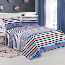 Load image into Gallery viewer, Decor Home Brand  Bed Sheets Bed Textile Bedding Coverlet Flat Sheet Flower Bed Cover Bed Sheet Soft Warm Bedsheets