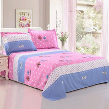 Load image into Gallery viewer, Decor Home Brand  Bed Sheets Bed Textile Bedding Coverlet Flat Sheet Flower Bed Cover Bed Sheet Soft Warm Bedsheets