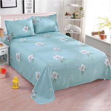 Load image into Gallery viewer, Decor Home Brand  Bed Sheets Bed Textile Bedding Coverlet Flat Sheet Flower Bed Cover Bed Sheet Soft Warm Bedsheets