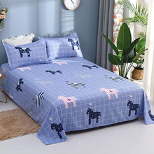 Load image into Gallery viewer, Decor Home Brand  Bed Sheets Bed Textile Bedding Coverlet Flat Sheet Flower Bed Cover Bed Sheet Soft Warm Bedsheets