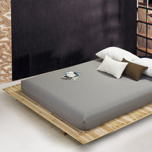 Load image into Gallery viewer, Fitted Sheet Mattress Cover Solid Color Sanding Bedding Linens Bed Sheets With Elastic Band Double Queen Size Bedsheet 180X200CM