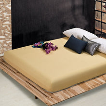 Load image into Gallery viewer, Fitted Sheet Mattress Cover Solid Color Sanding Bedding Linens Bed Sheets With Elastic Band Double Queen Size Bedsheet 180X200CM