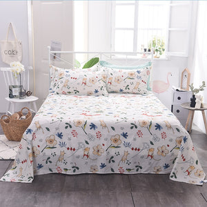 Colorful twin flat sheets king size pretty geometric plaid bed sheets queen size bed lines multicolor grids bedsheet #/L