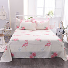 Load image into Gallery viewer, Colorful twin flat sheets king size pretty geometric plaid bed sheets queen size bed lines multicolor grids bedsheet #/L
