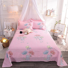 Load image into Gallery viewer, Colorful twin flat sheets king size pretty geometric plaid bed sheets queen size bed lines multicolor grids bedsheet #/L