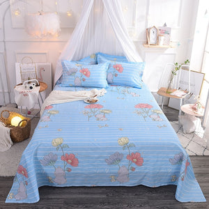 Colorful twin flat sheets king size pretty geometric plaid bed sheets queen size bed lines multicolor grids bedsheet #/L