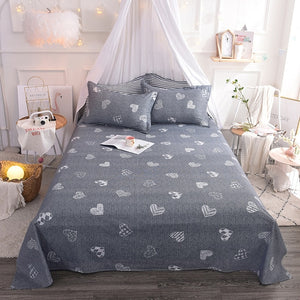 Colorful twin flat sheets king size pretty geometric plaid bed sheets queen size bed lines multicolor grids bedsheet #/L