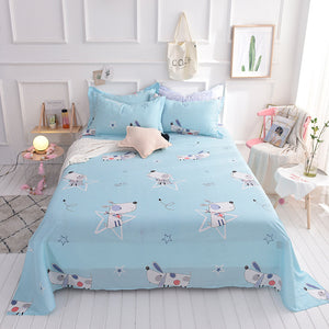 Colorful twin flat sheets king size pretty geometric plaid bed sheets queen size bed lines multicolor grids bedsheet #/L